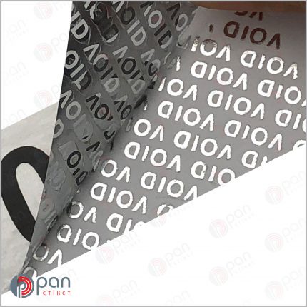 Güvenlik Etiketi - VOID