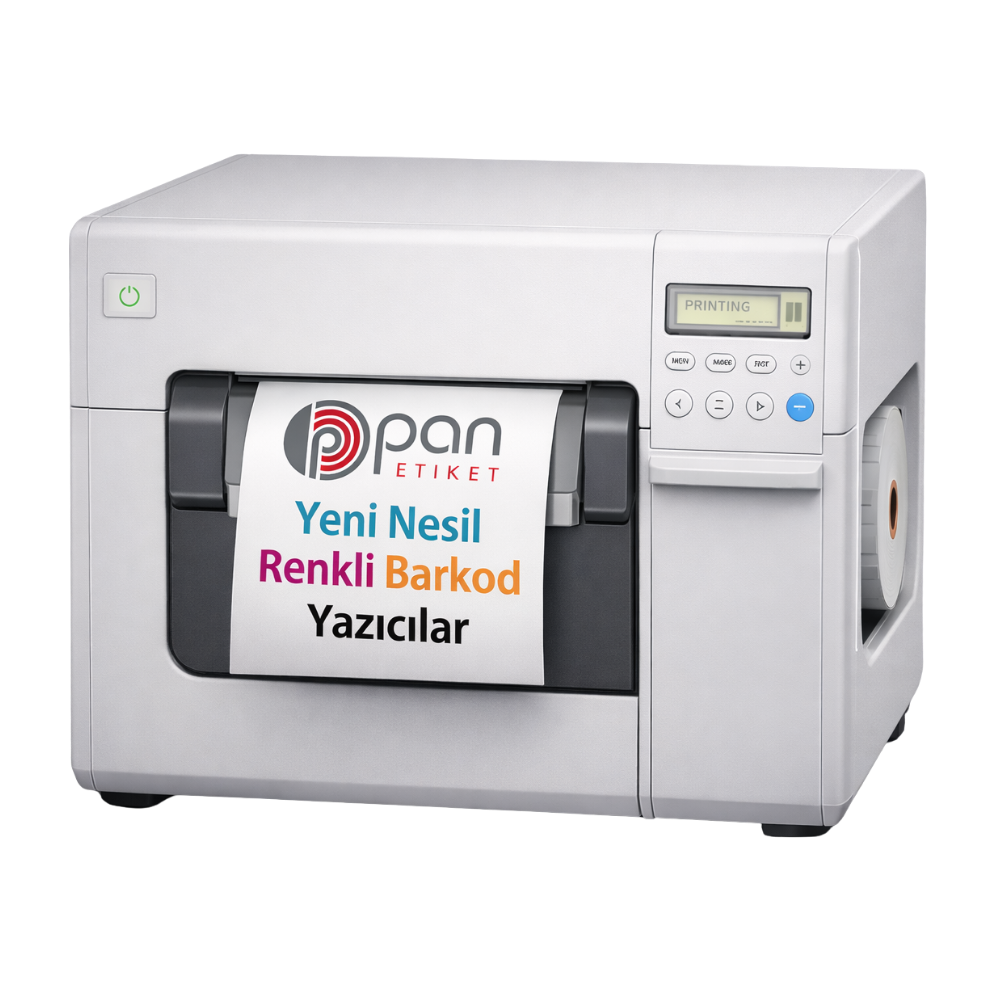 Dijital renkli etiket yazıcı