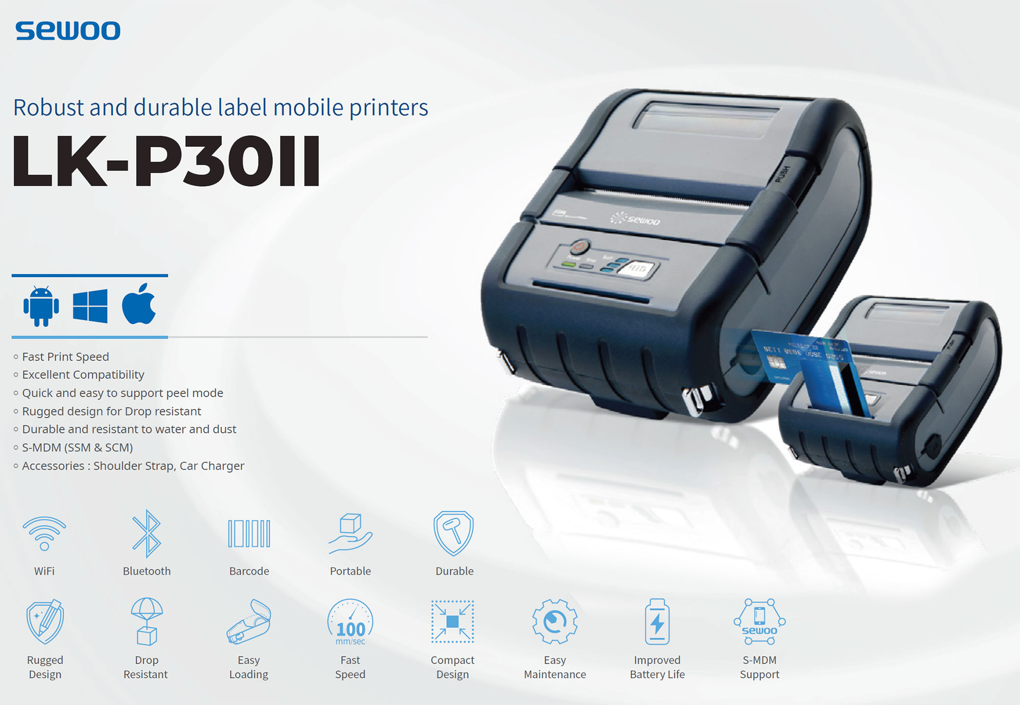 Sewoo LK-P30ii Pos Yazıcı