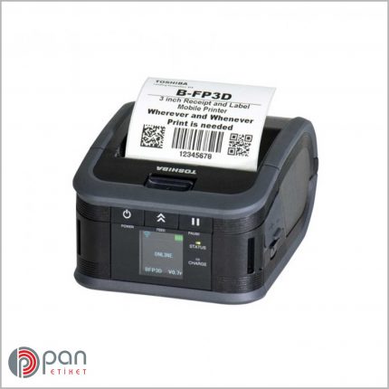 Toshiba B-FP3d Mobil Termal Barkod Yazıcı